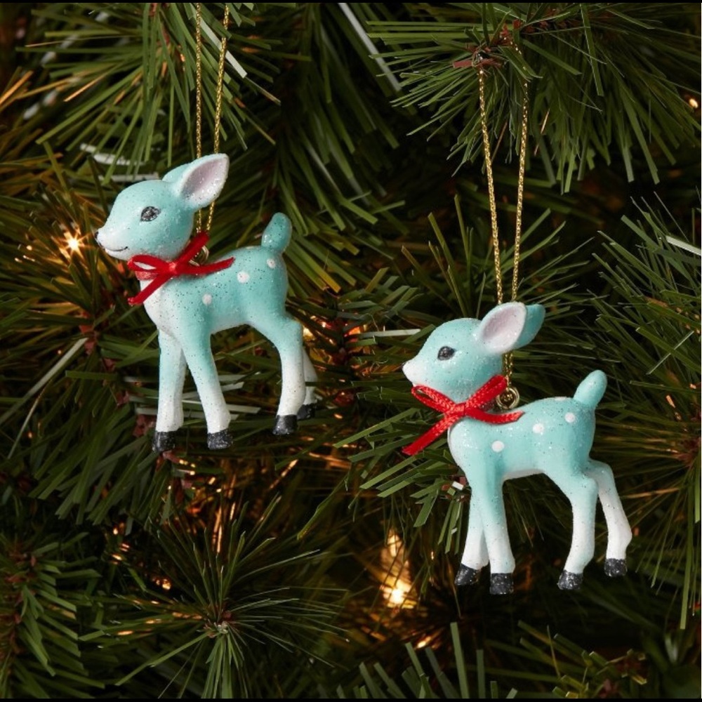 Target Retro Wondershop Reindeer Ornament. NIB; NWT
